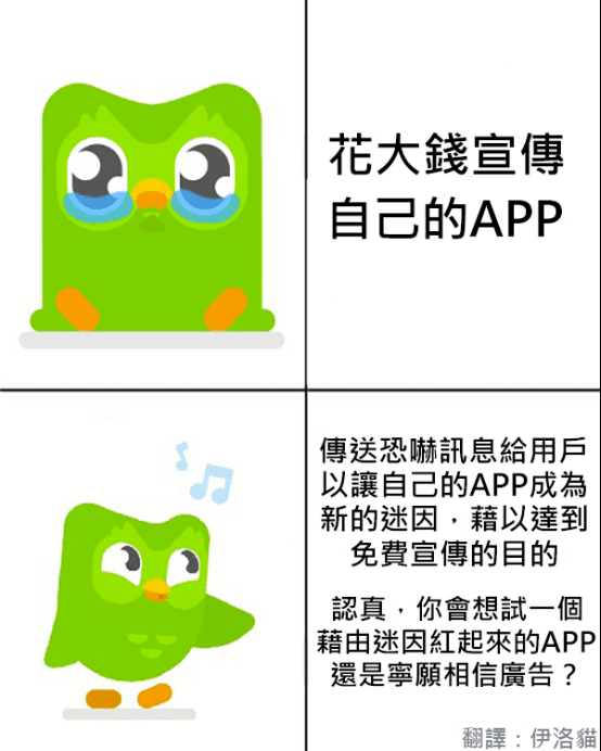【007TG资讯】多邻国月活破亿,它的“出圈”密码是什么?